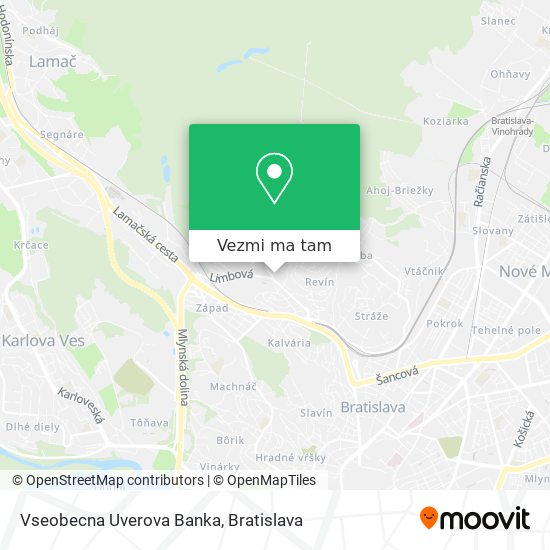 Vseobecna Uverova Banka mapa