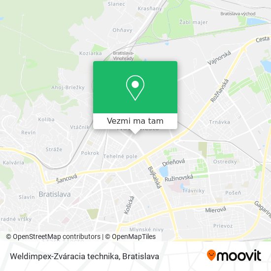 Weldimpex-Zváracia technika mapa