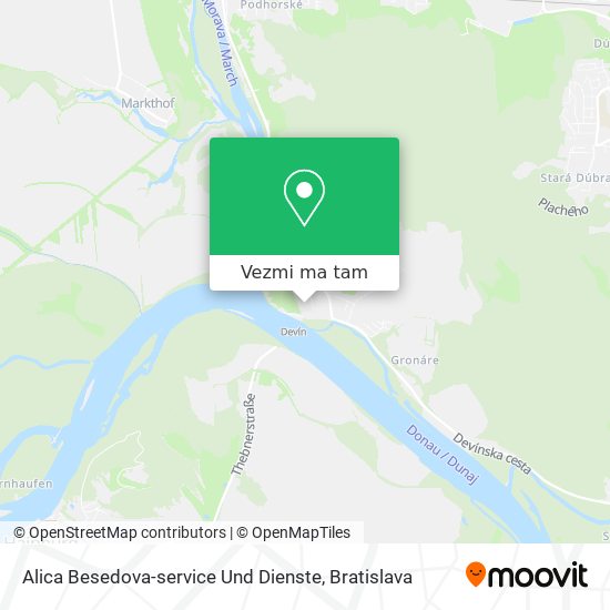Alica Besedova-service Und Dienste mapa