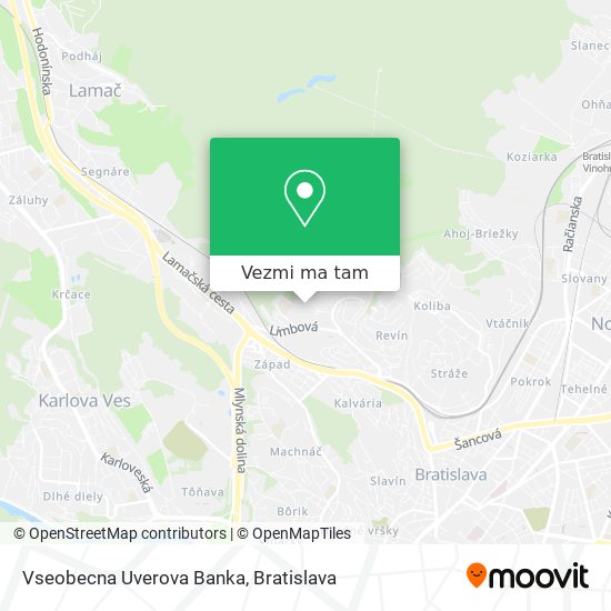 Vseobecna Uverova Banka mapa