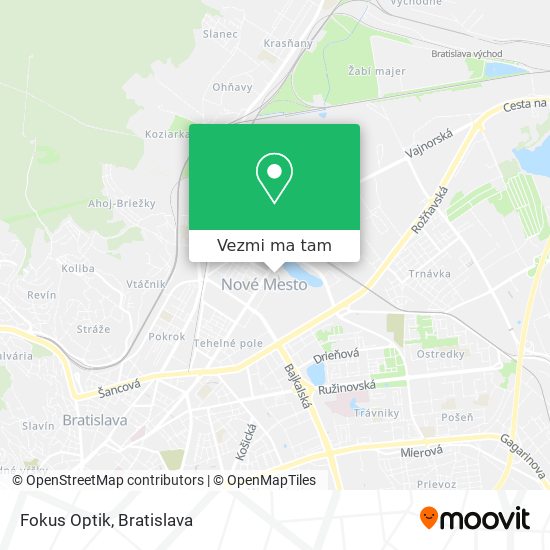 Fokus Optik mapa