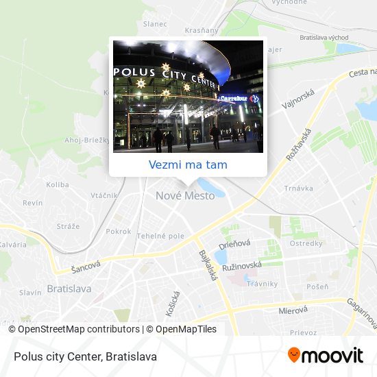 Polus city Center mapa