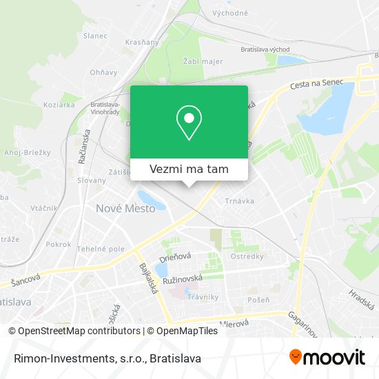 Rimon-Investments, s.r.o. mapa