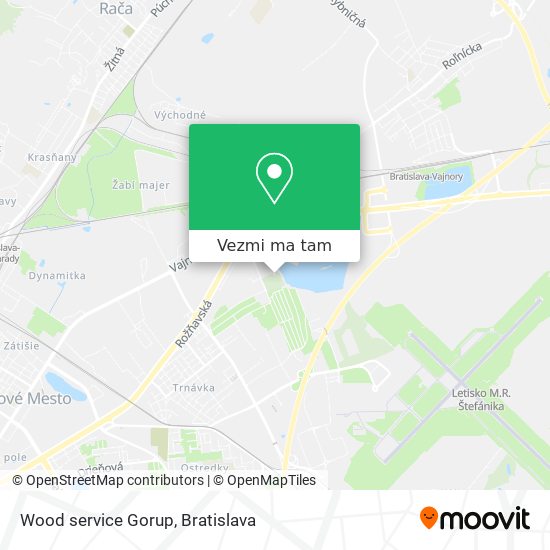 Wood service Gorup mapa