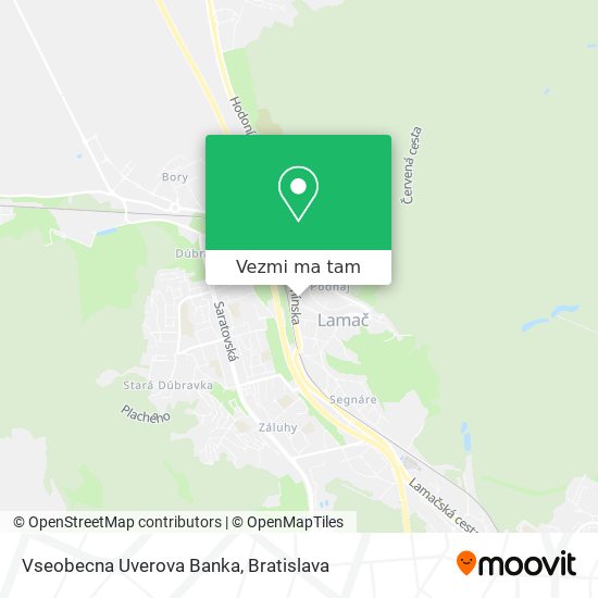 Vseobecna Uverova Banka mapa