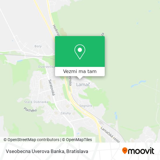 Vseobecna Uverova Banka mapa