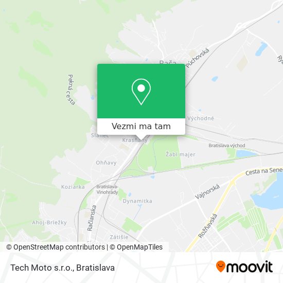 Tech Moto s.r.o. mapa