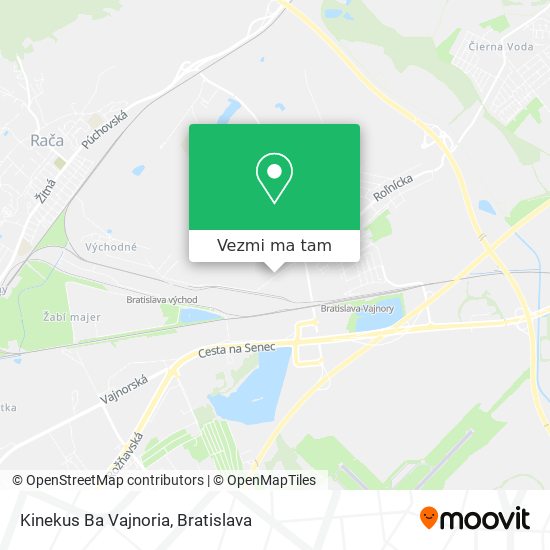 Kinekus Ba Vajnoria mapa