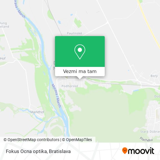 Fokus Ocna optika mapa