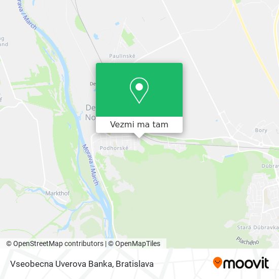 Vseobecna Uverova Banka mapa