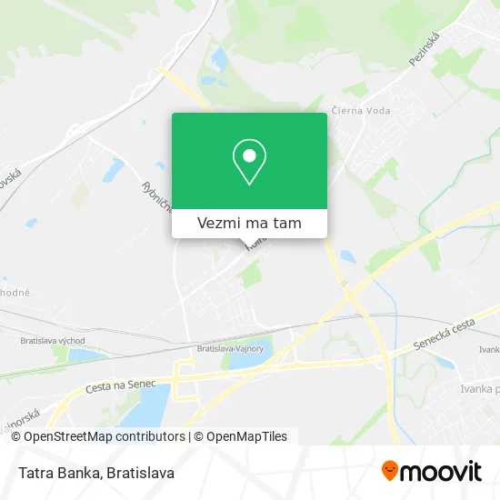 Tatra Banka mapa