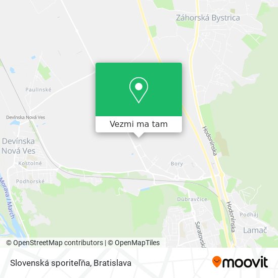 Slovenská sporiteľňa mapa