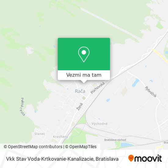 Vkk Stav Voda-Krtkovanie-Kanalizacie mapa