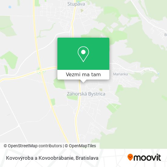 Kovovýroba a Kovoobrábanie mapa