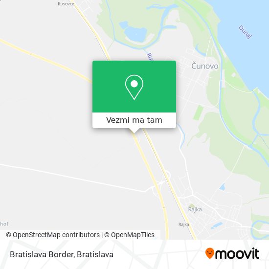 Bratislava Border mapa