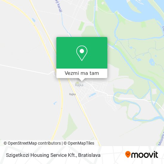 Szigetkozi Housing Service Kft. mapa