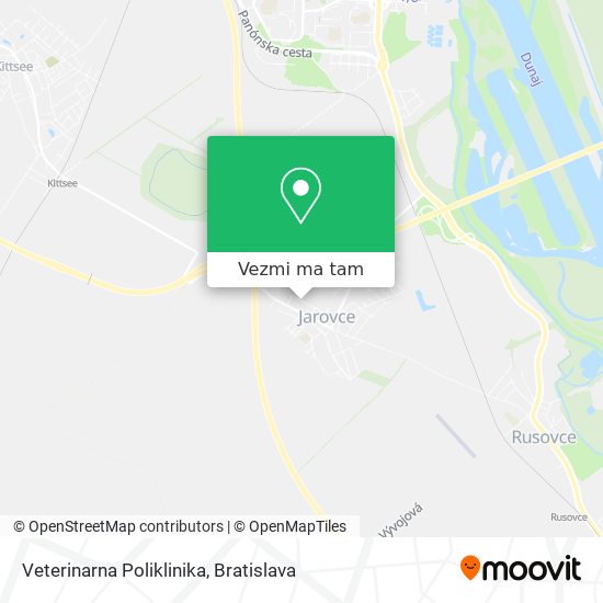 Veterinarna Poliklinika mapa