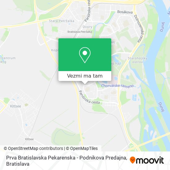 Prva Bratislavska Pekarenska - Podnikova Predajna mapa