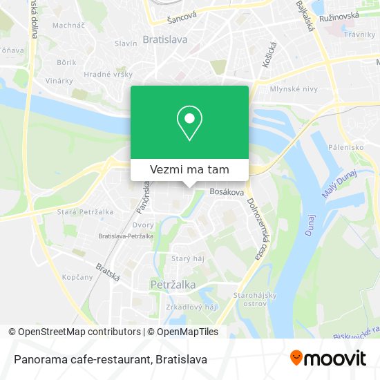 Panorama cafe-restaurant mapa