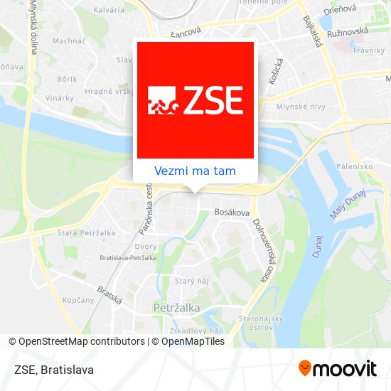 ZSE mapa