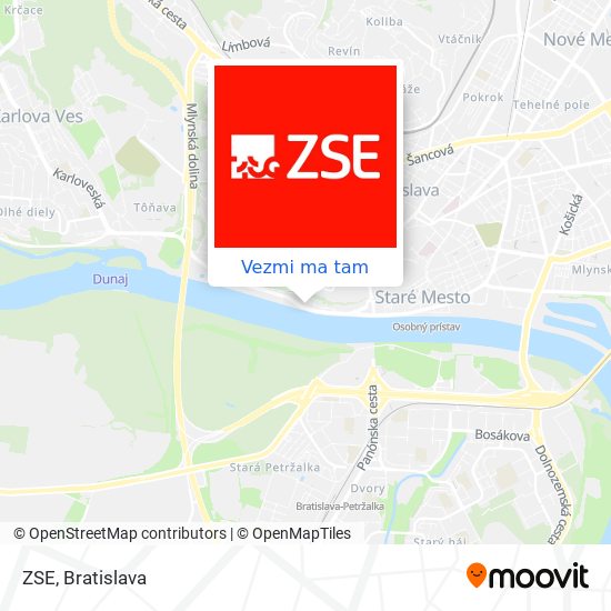 ZSE mapa