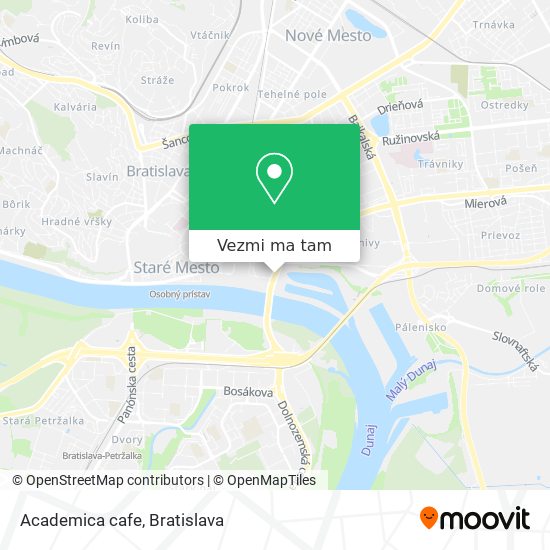 Academica cafe mapa