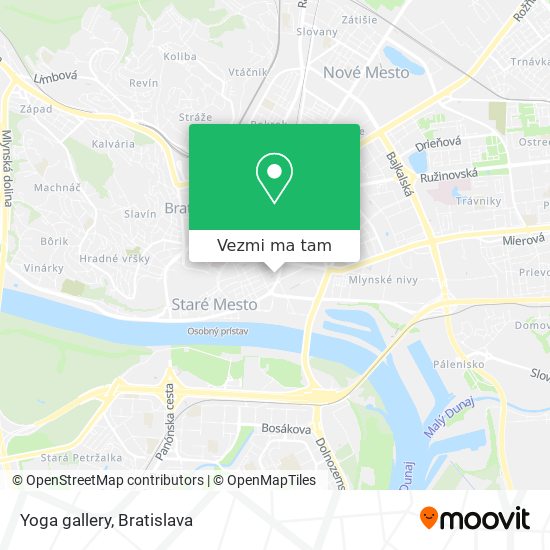 Yoga gallery mapa