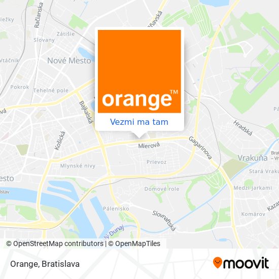 Orange mapa