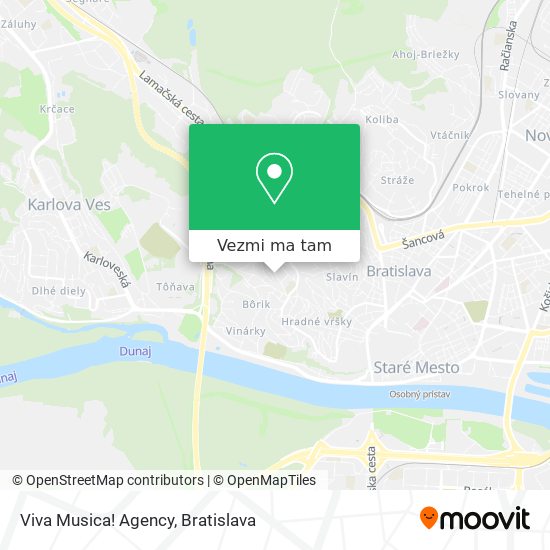 Viva Musica! Agency mapa