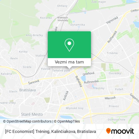 [FC Economist] Tréning, Kalinčiakova mapa
