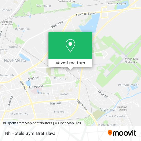 Nh Hotels Gym mapa