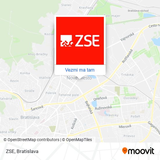 ZSE mapa