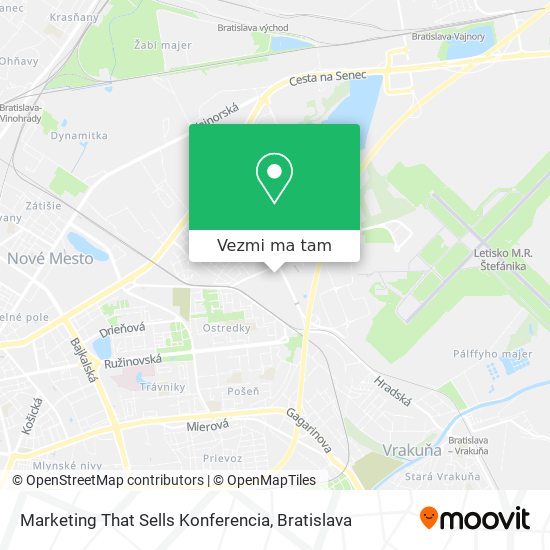 Marketing That Sells Konferencia mapa