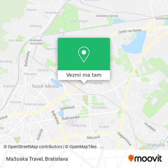 Ma3oska Travel mapa