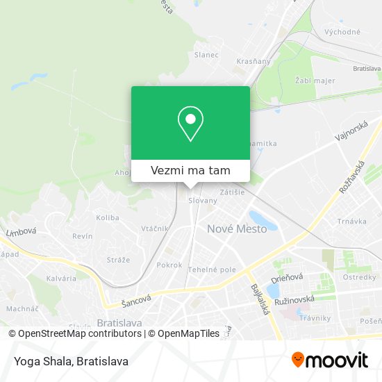 Yoga Shala mapa