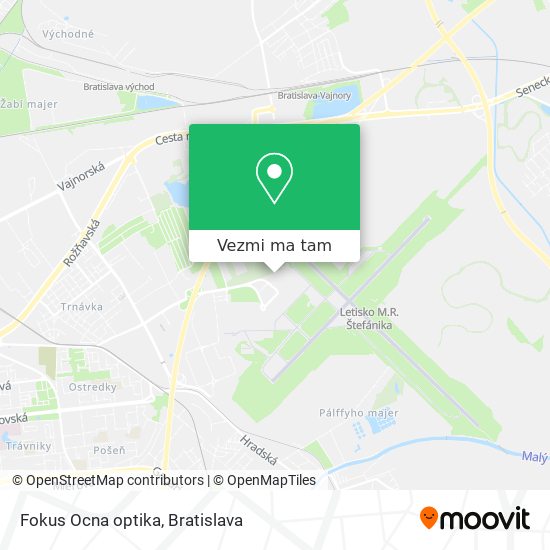 Fokus Ocna optika mapa