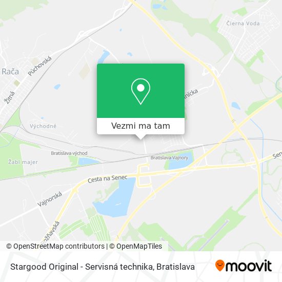 Stargood Original - Servisná technika mapa