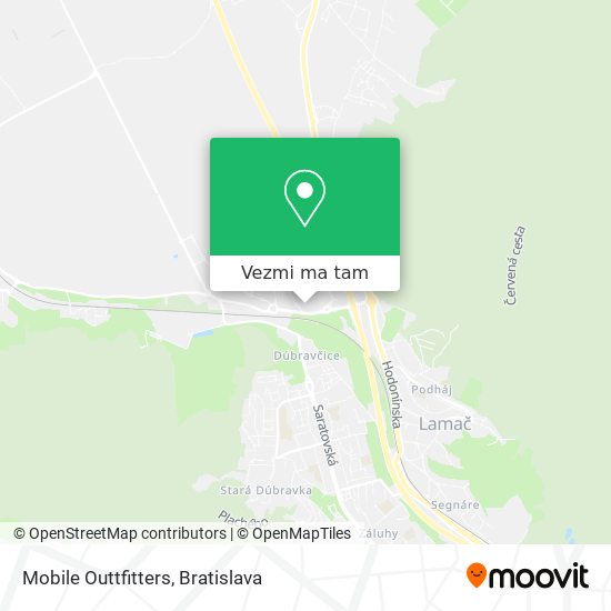 Mobile Outtfitters mapa