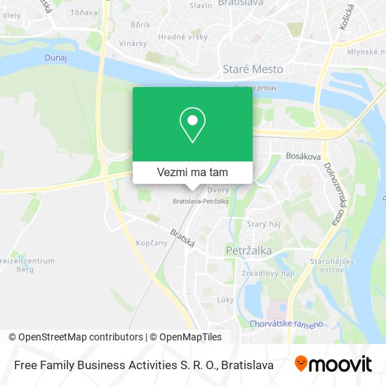 Free Family Business Activities S. R. O. mapa