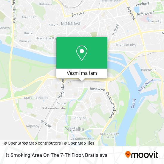 It Smoking Area On The 7-Th Floor mapa