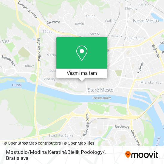 Mbstudio / Modina Keratin&Bielik Podology/ mapa