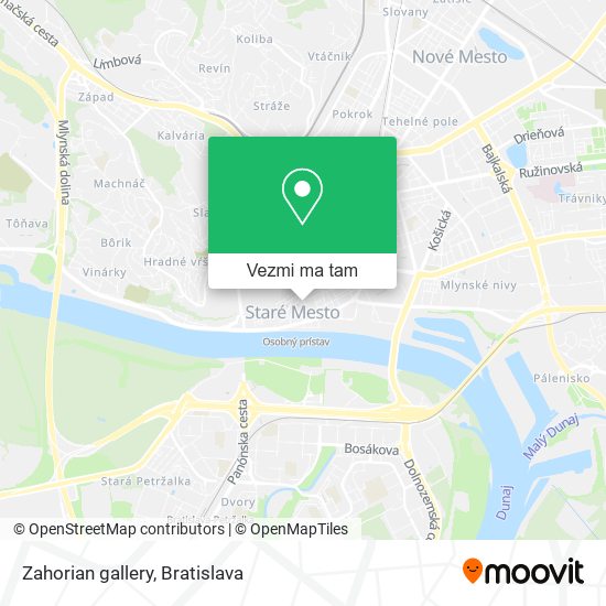 Zahorian gallery mapa