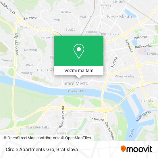 Circle Apartments Gro mapa