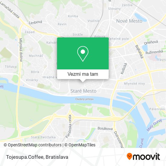 Tojesupa.Coffee mapa