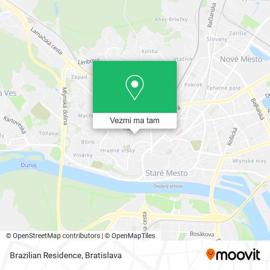 Brazilian Residence mapa