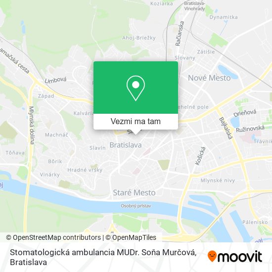 Stomatologická ambulancia MUDr. Soňa Murčová mapa