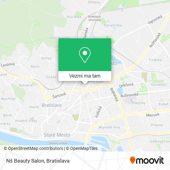 Nš Beauty Salon mapa