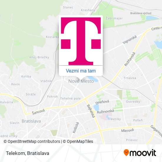 Telekom mapa