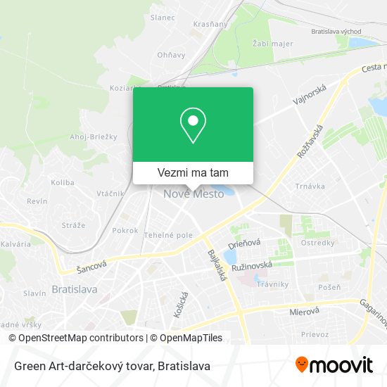 Green Art-darčekový tovar mapa