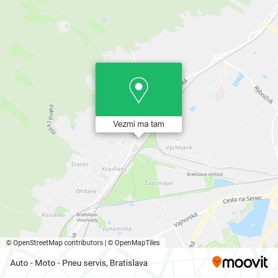 Auto - Moto - Pneu servis mapa